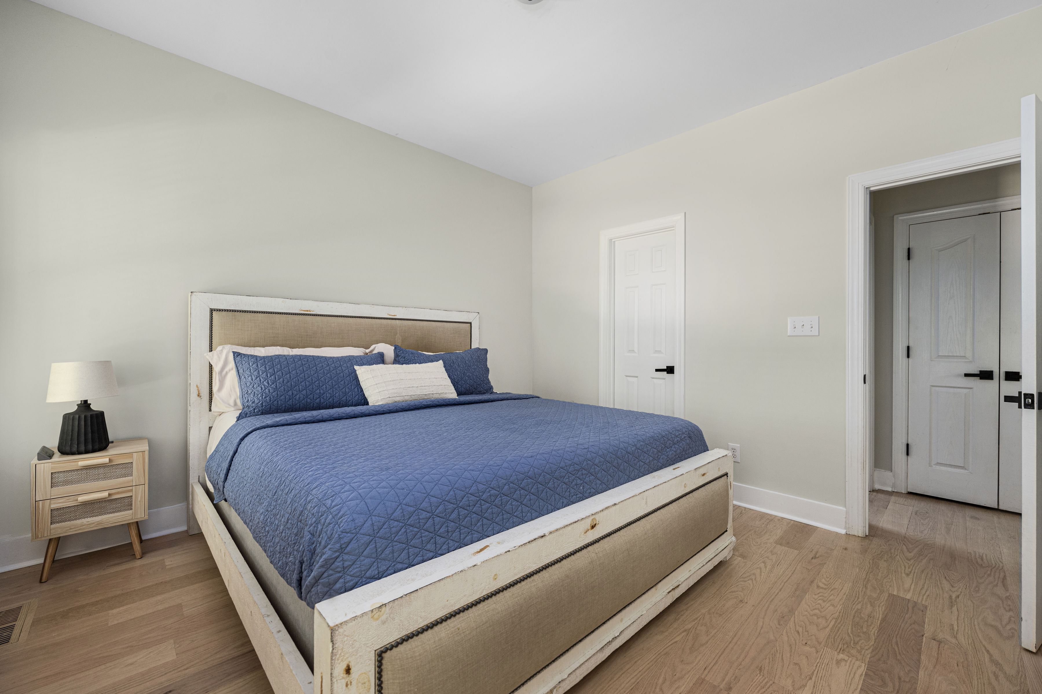 Main-level bedroom, ideal for guests or in-laws.