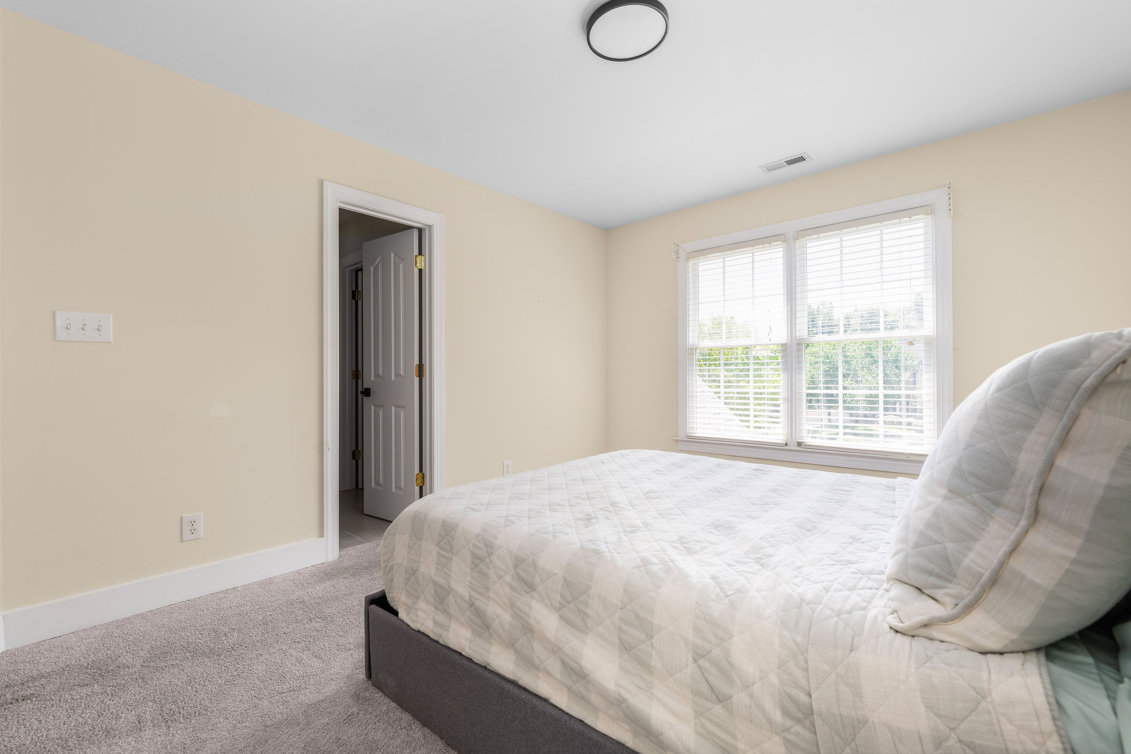 Second-floor bedroom.